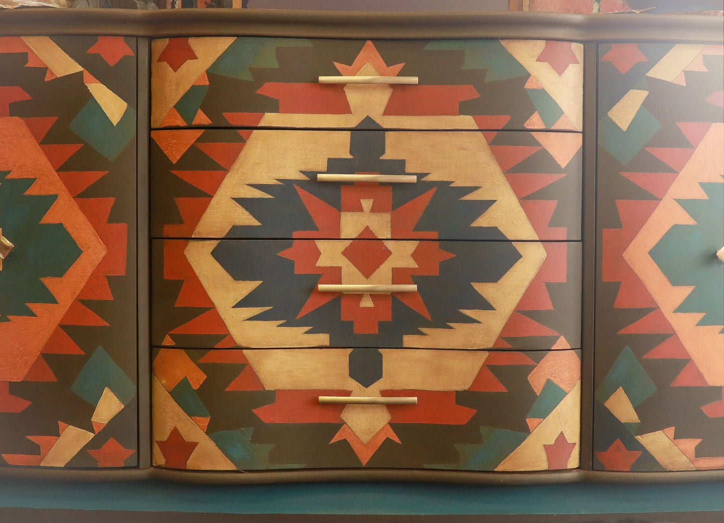 Morning Star Buffet Console Cabinet
