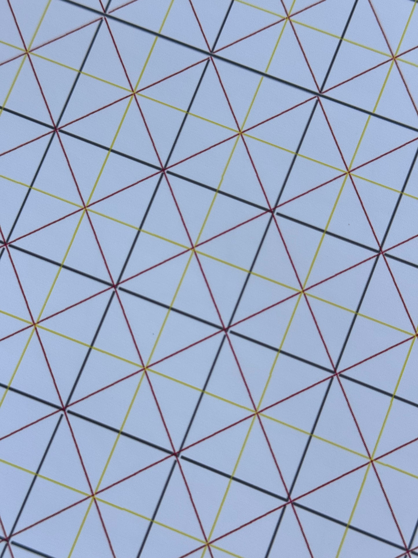 Stencil Grid Prints