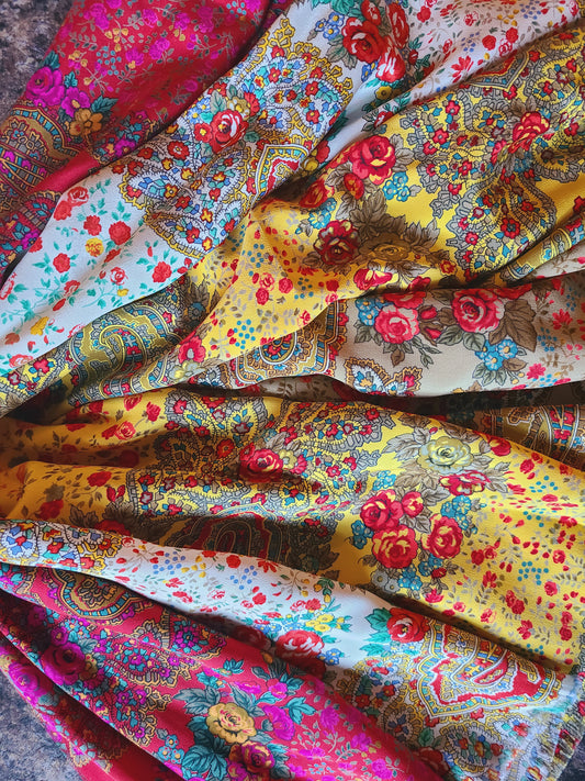 Mini Wild Rag Silk Chiffon