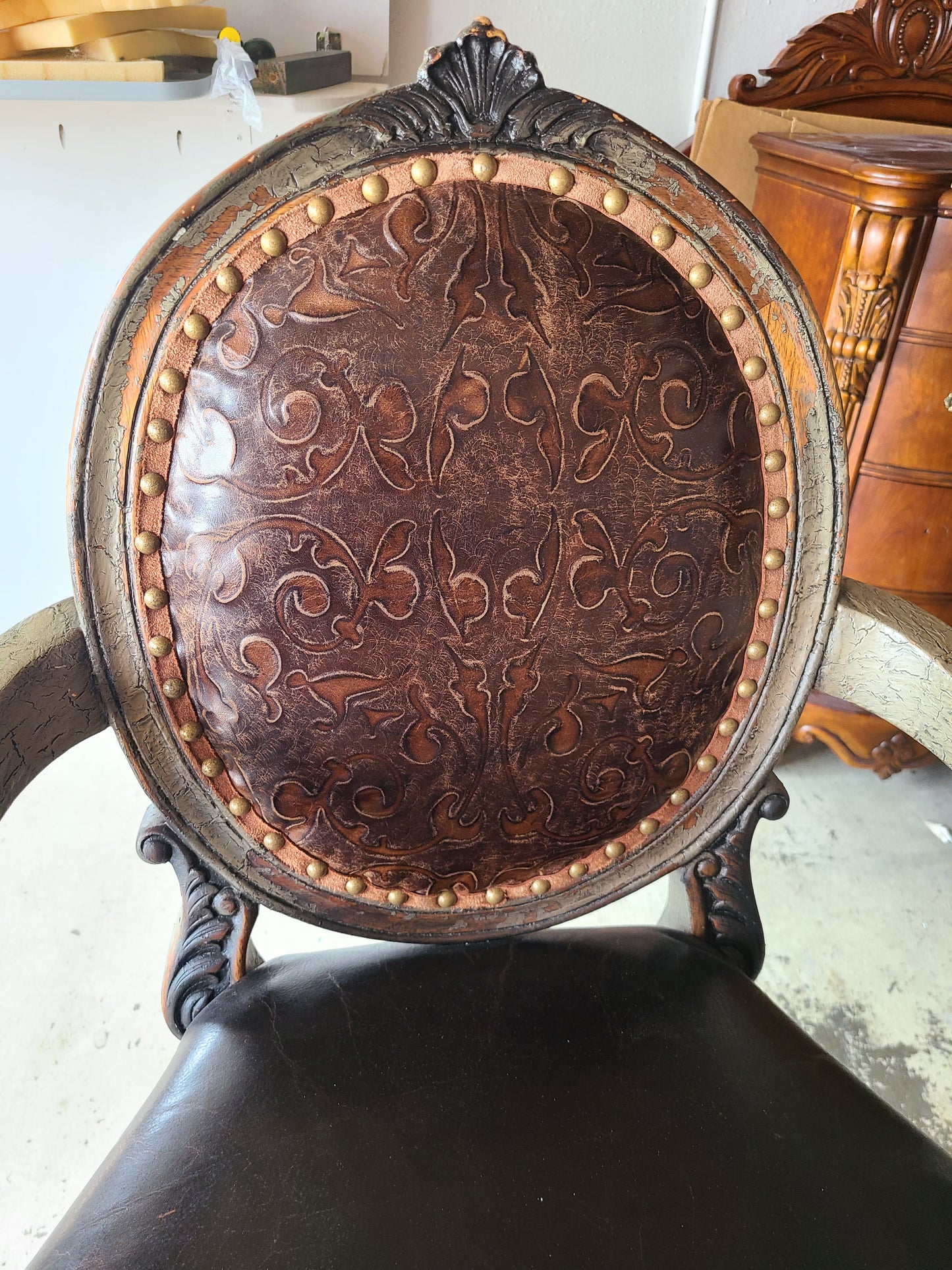 French Barstools Set (4) - SOLD