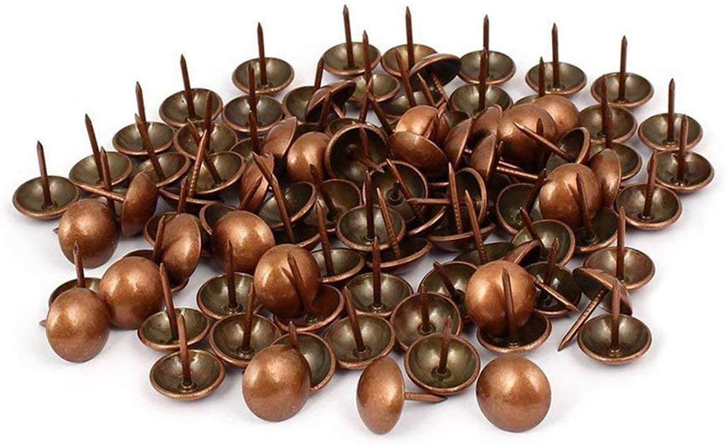 Upholstery Nail Decorative Tacks Copper .78" - 100 ct