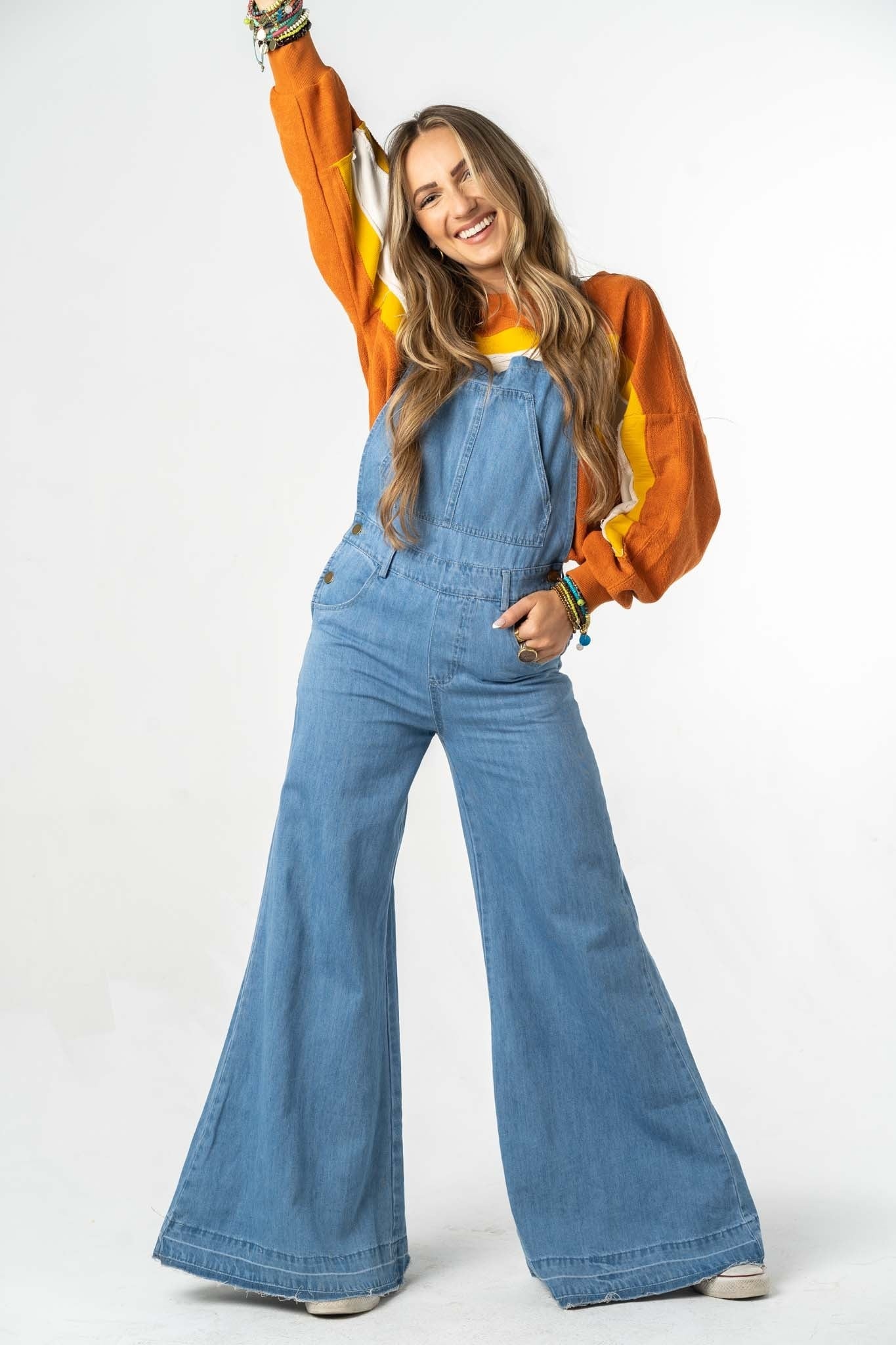 Pefect Flare Bib Overalls