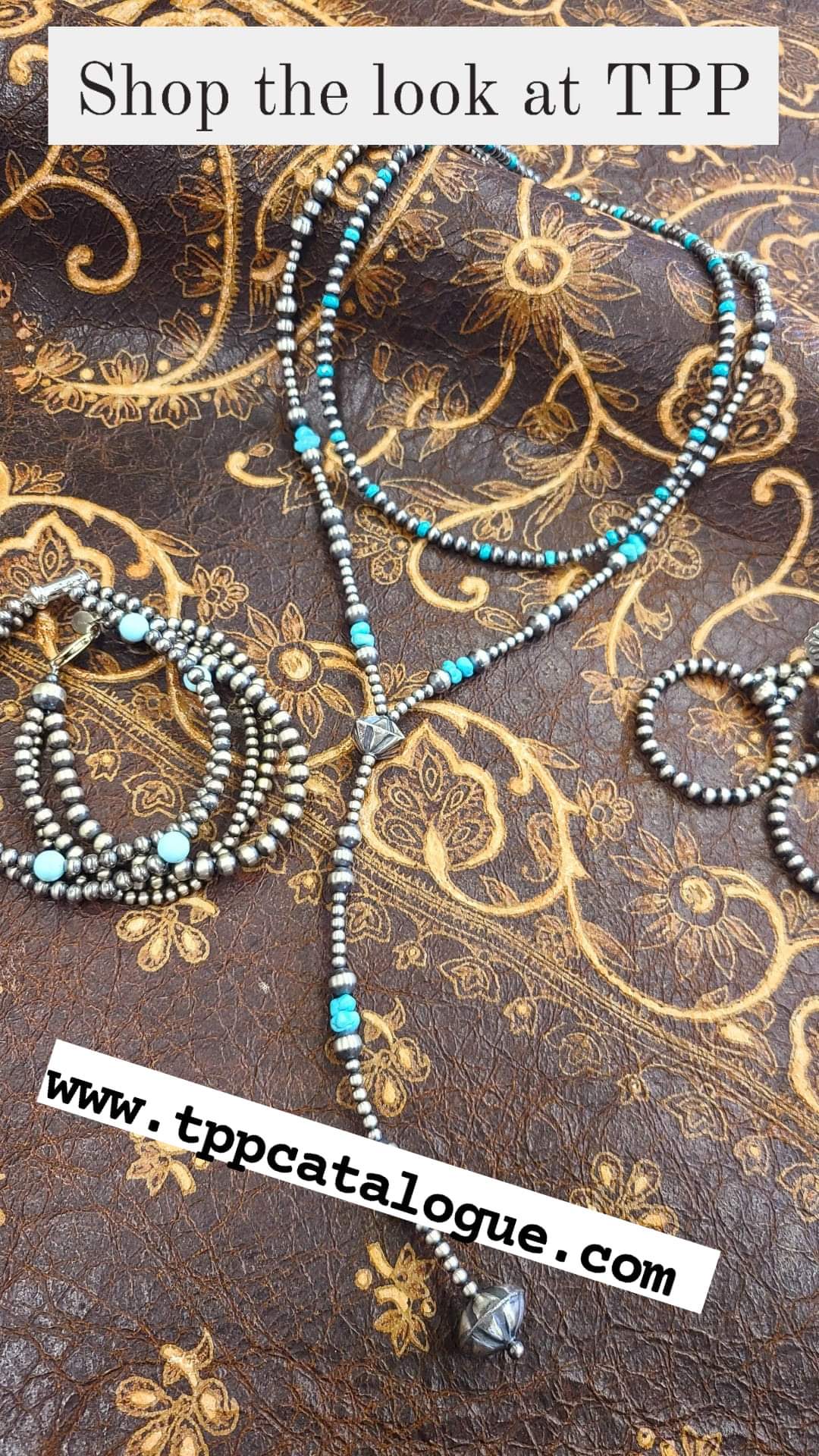 Navajo Pearl and Turquoise Choker Necklace