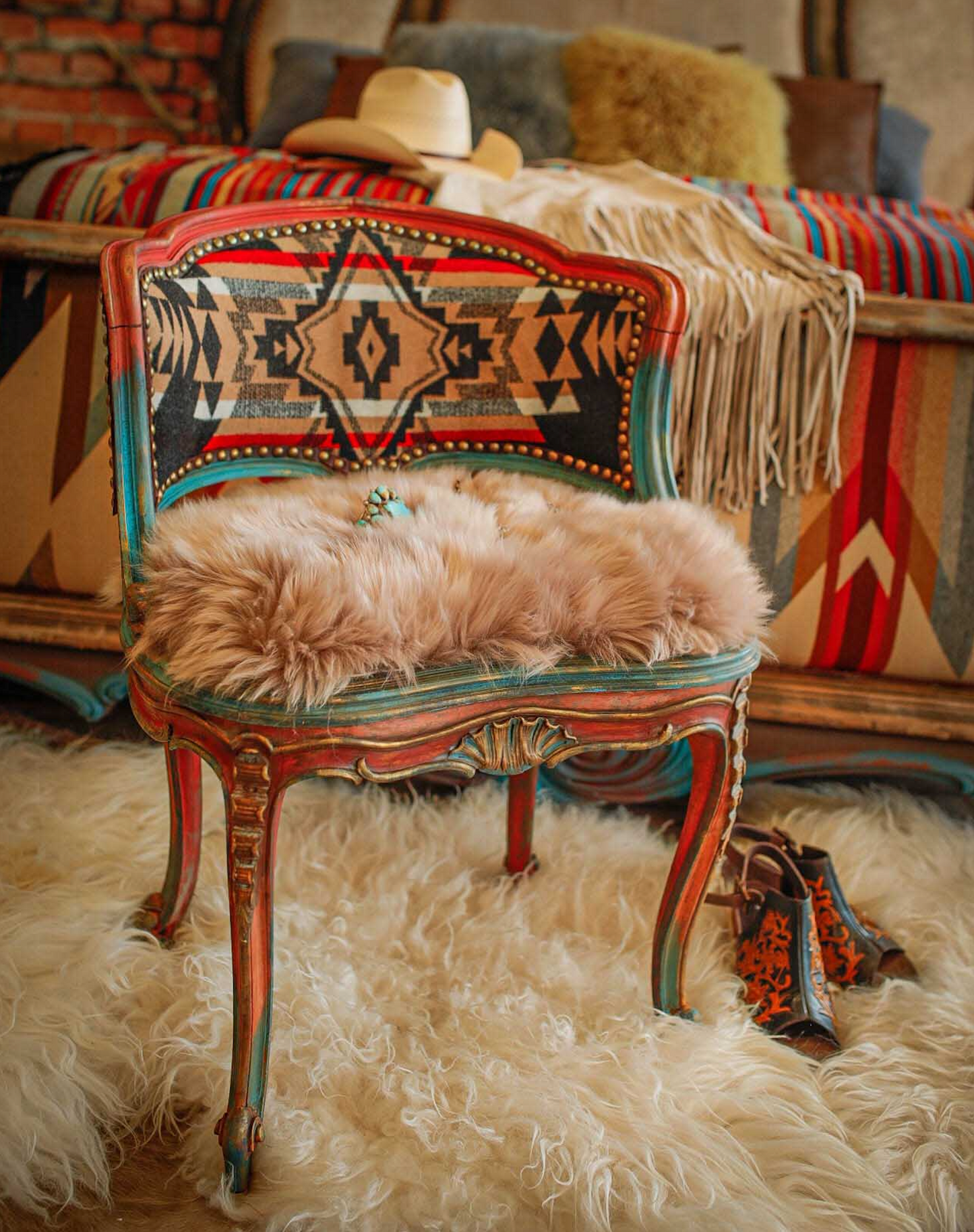 Little Sister Boudoir Chair - SOLD