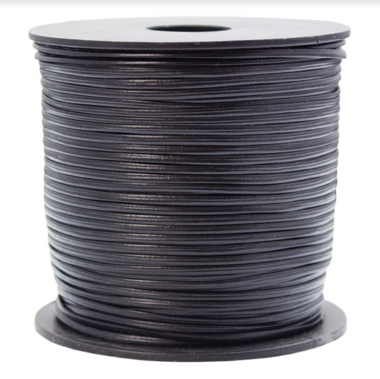 Pleather Cord Trim Black