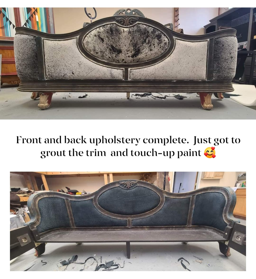 King Wrap Around Bed - SOLD