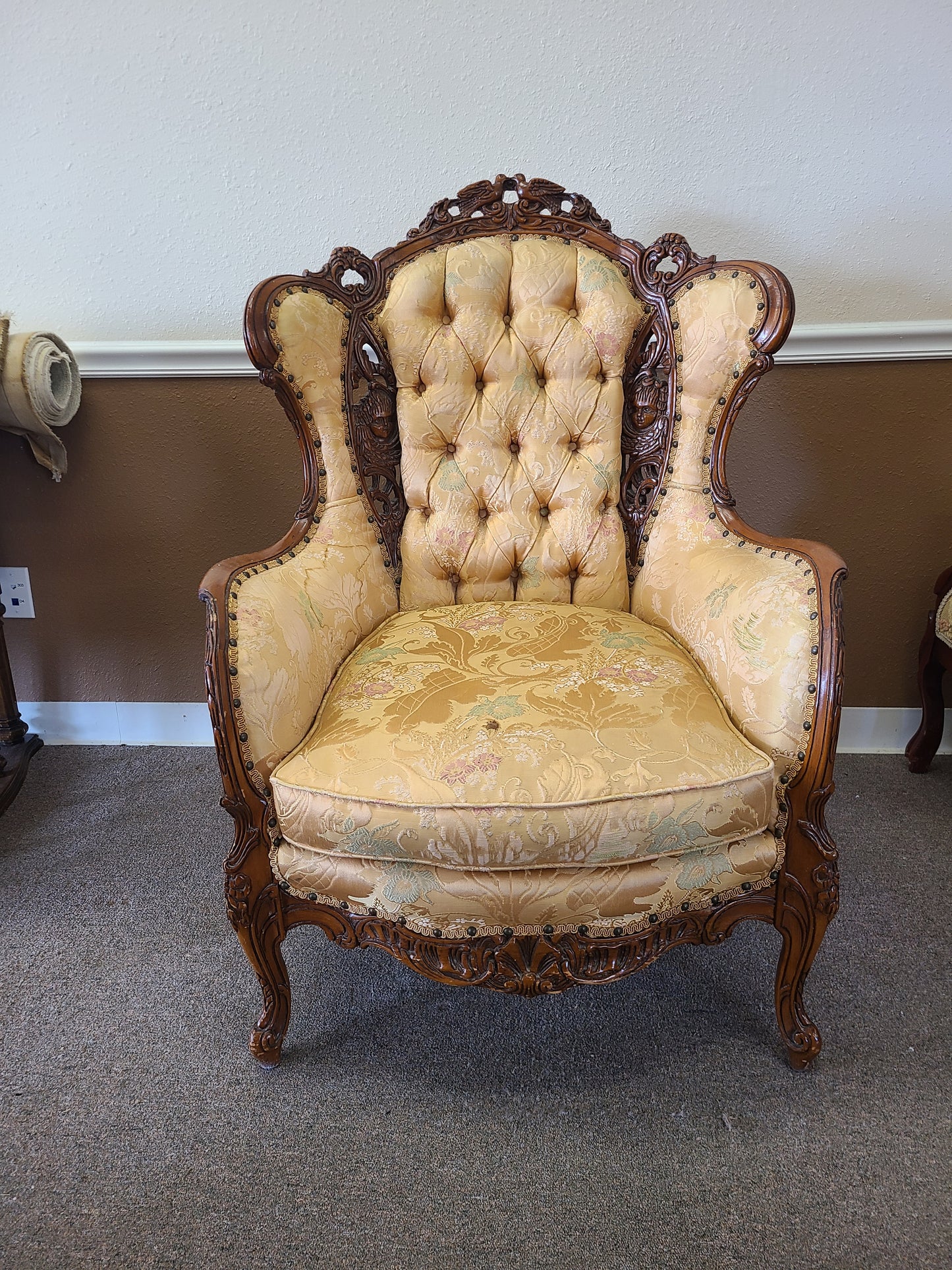 Exqusite Victorian Antique Occasional Chair - AVAILABLE