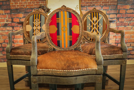 French Barstools Set (4)  - SOLD